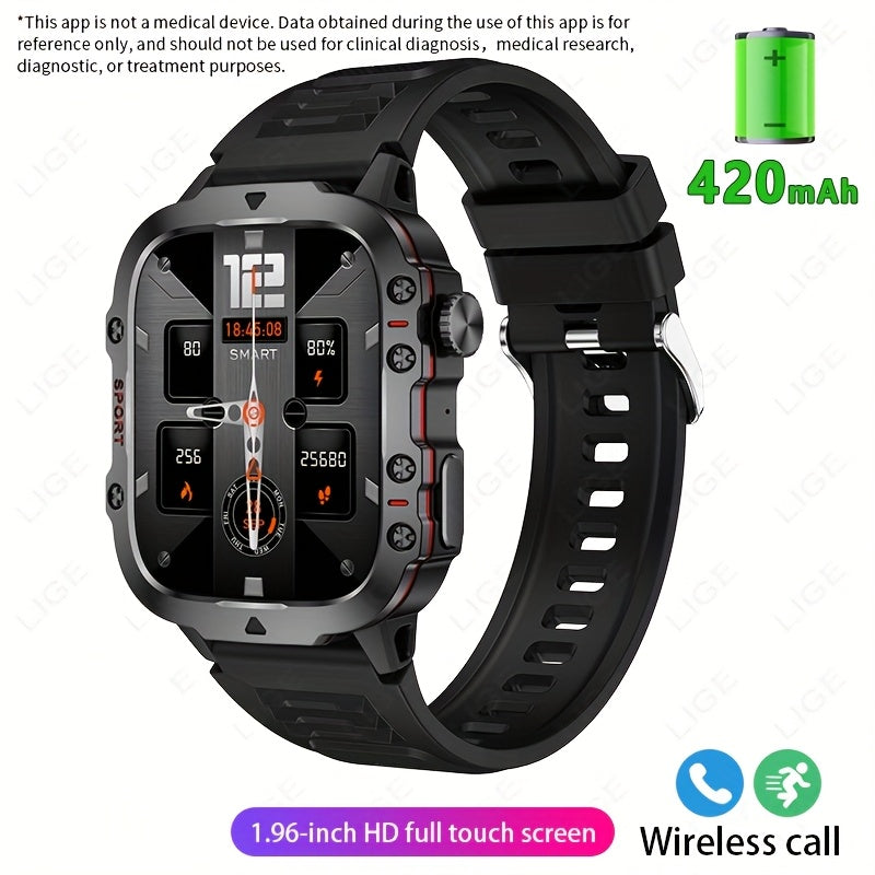 Morgan™ Sport Smartwatch – IP68 Vattentät | 100+ Sportlägen