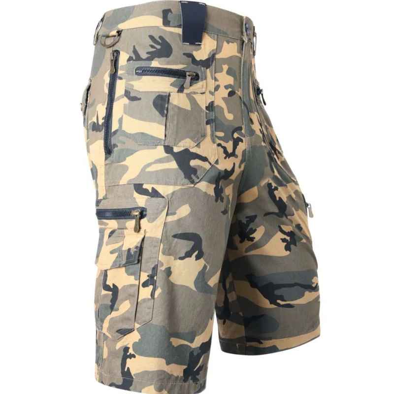 Lars™ Cargoshorts – Sval bomullsblandning