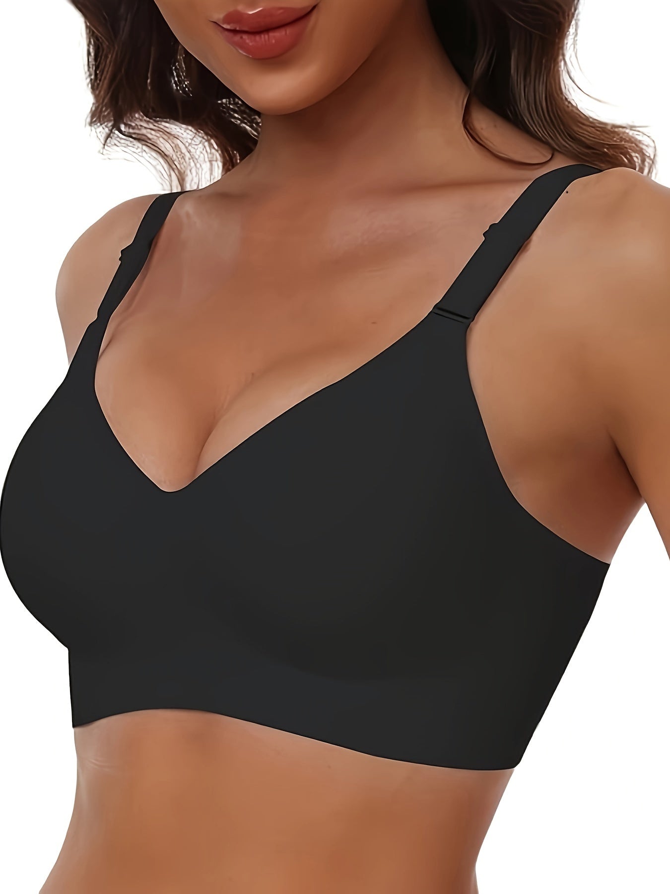 Brabo™ | Bekväm Sömlös Push-Up BH – Osynlig, Mjuk & Krångelfri