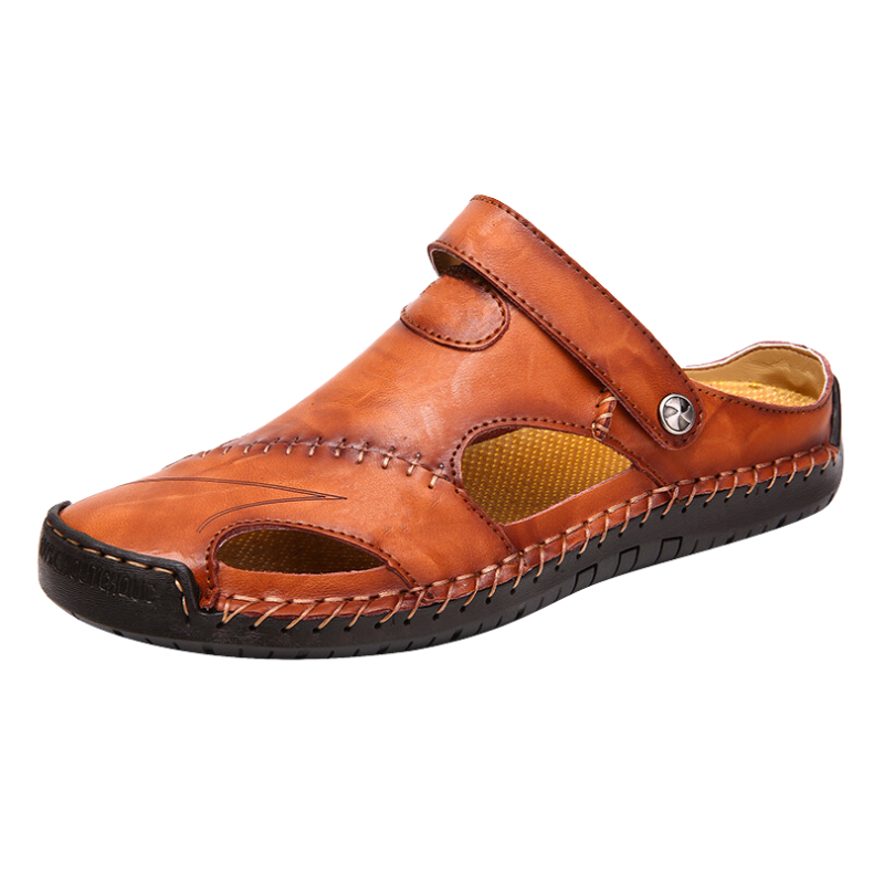 Per™ | Ortopediska sandaler i läder