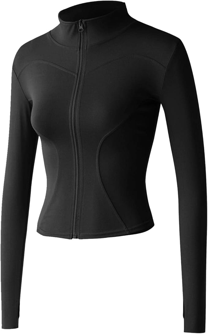 Tova™ Snabbtorkande Träningsjacka – Perfekt för Yoga & Motion!