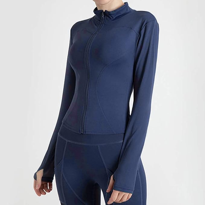 Tova™ Snabbtorkande Träningsjacka – Perfekt för Yoga & Motion!