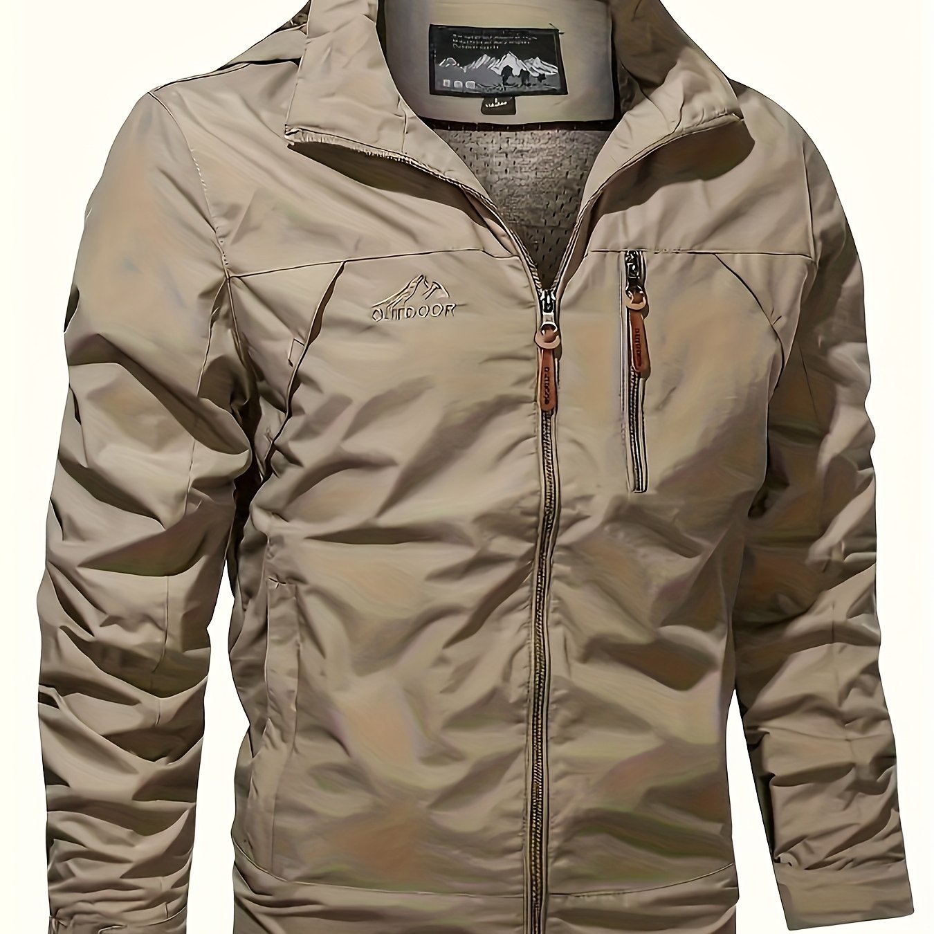 Johannes™ - Herr Lätt Vindtålig Jacka med Huva – Perfekt för Cykling & Fiske!