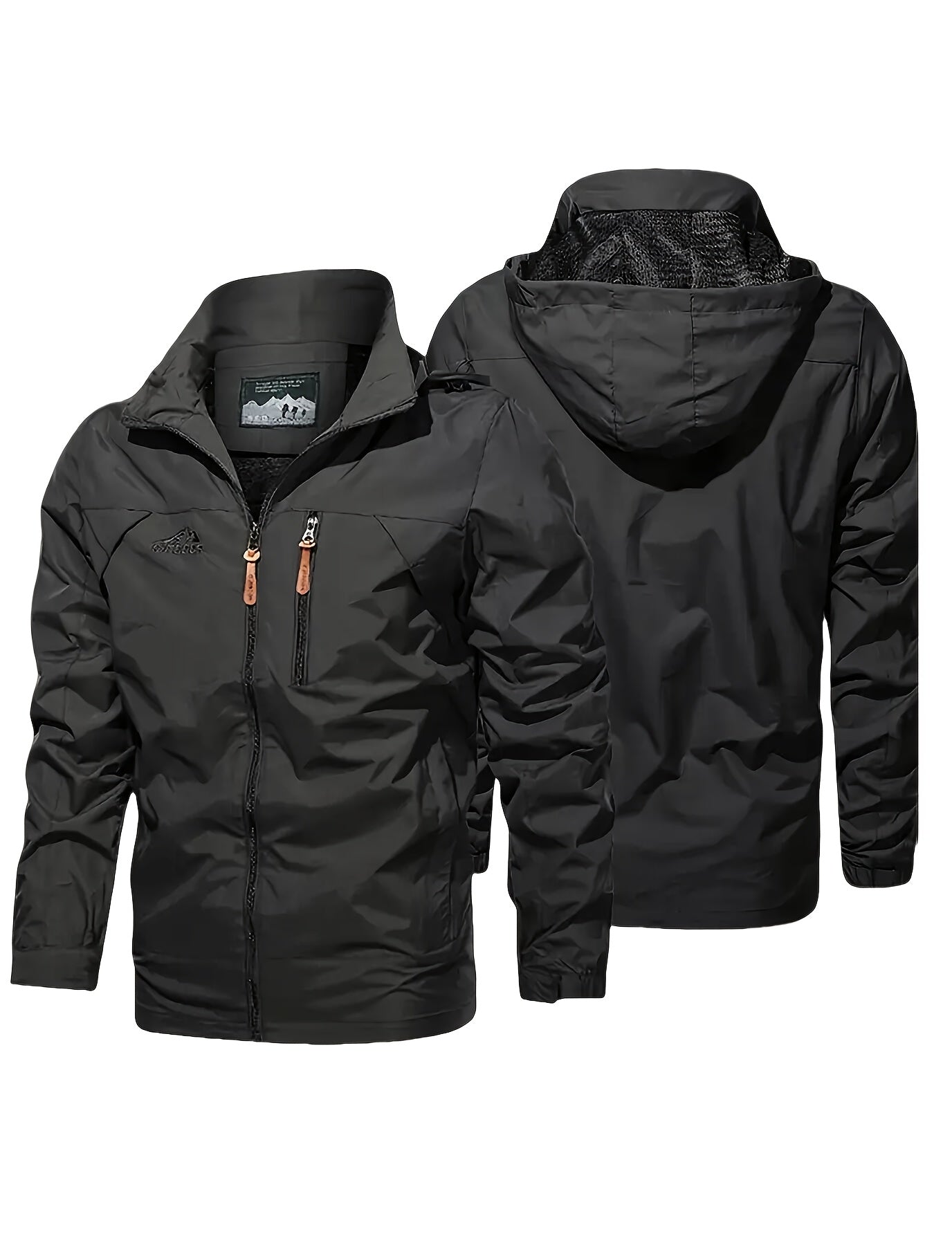 Johannes™ - Herr Lätt Vindtålig Jacka med Huva – Perfekt för Cykling & Fiske!