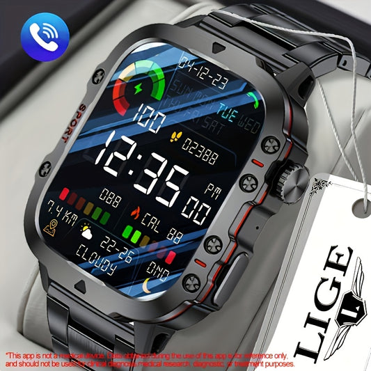 Morgan™ Sport Smartwatch – IP68 Vattentät | 100+ Sportlägen