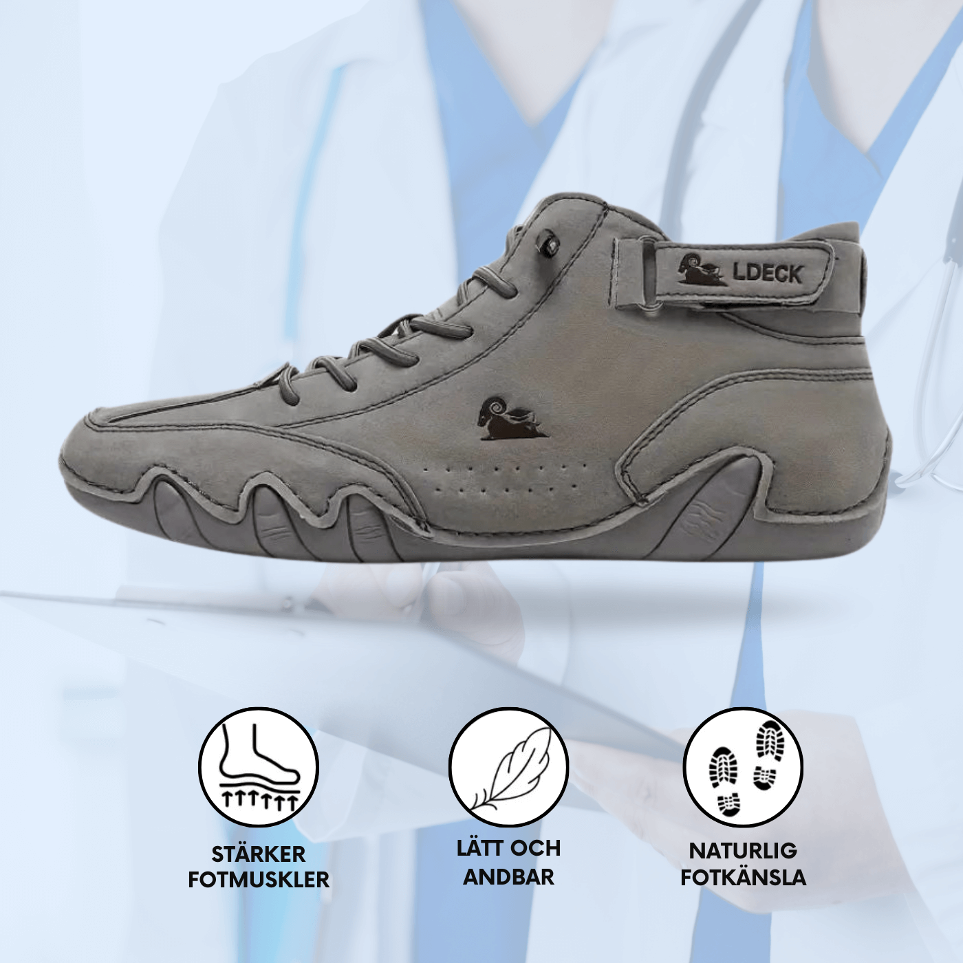 Tommy™ – Ergonomiska Barfotaskor för Naturlig Komfort