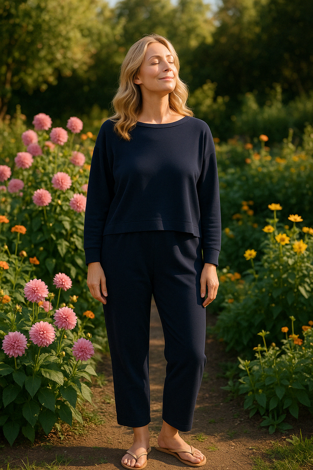 Eva™ | Stil och komfort varje dag ! (Marinblå)