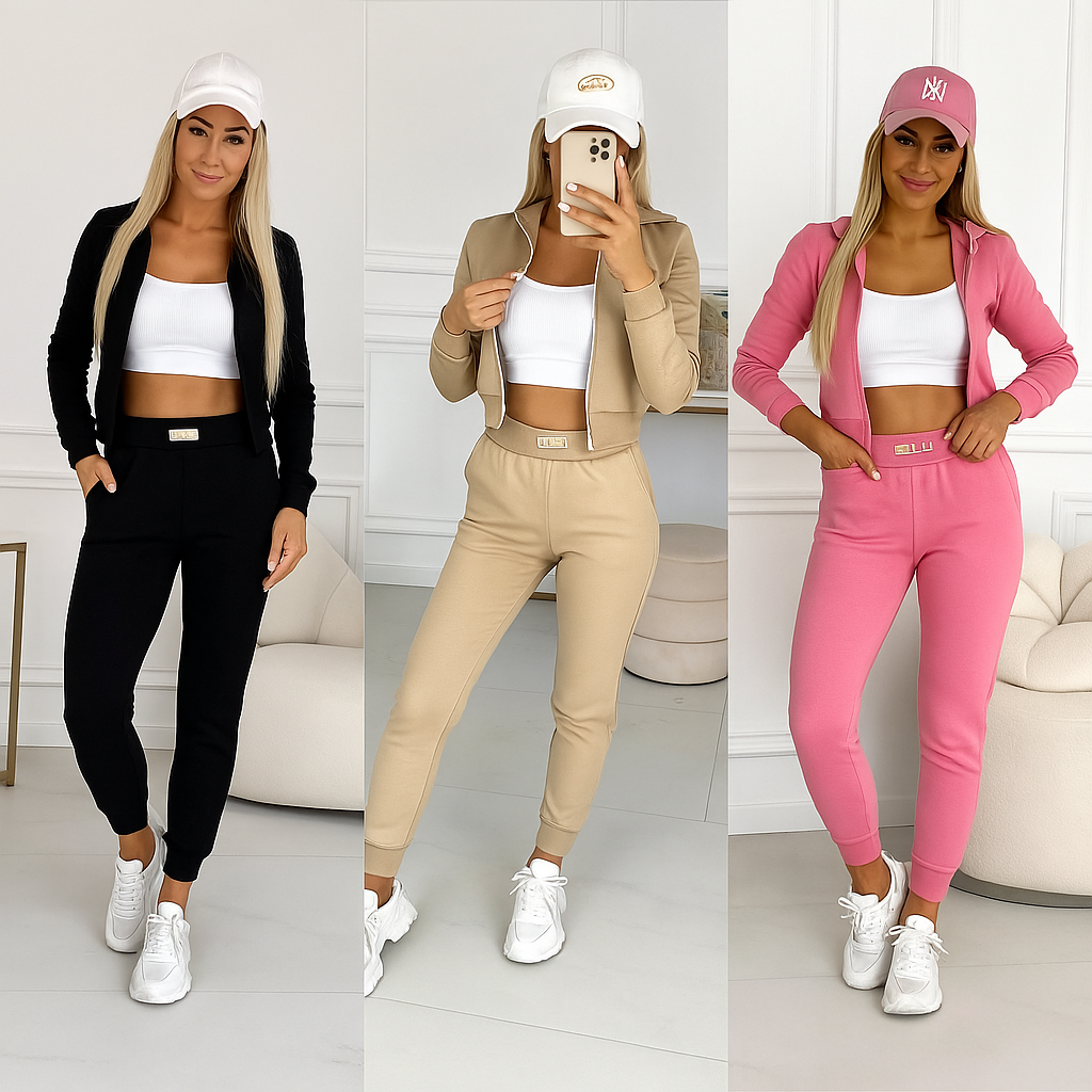 Frigg™ | Stilren 3-delad träningsoverall