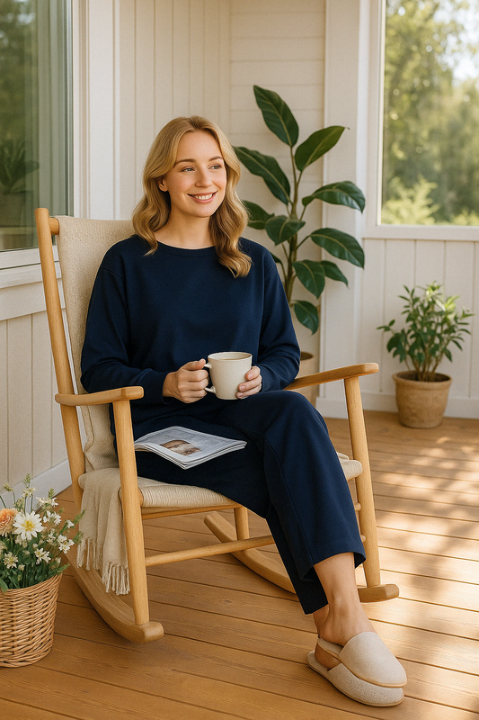 Eva⢠| Stil och komfort varje dag ! (Marinblü)