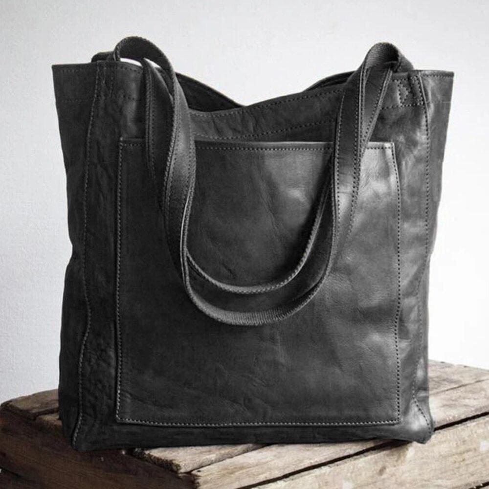 Linn™ | Lyxig pu-läderväska – handgjord med tidlös elegans