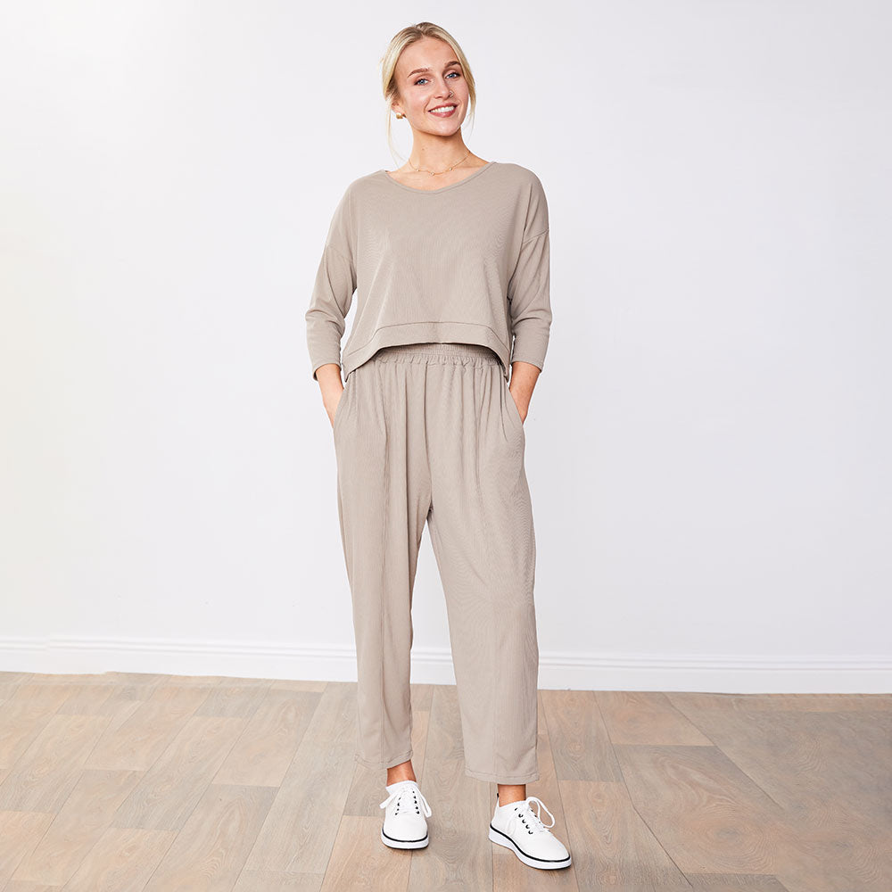 Julia™ |  Stil och komfort varje dag ! (Mandel)