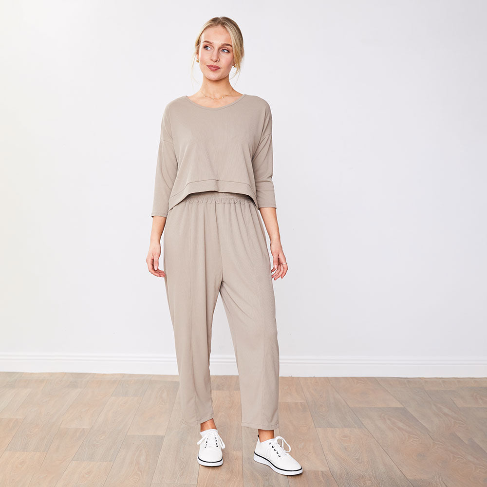 Julia™ |  Stil och komfort varje dag ! (Mandel)