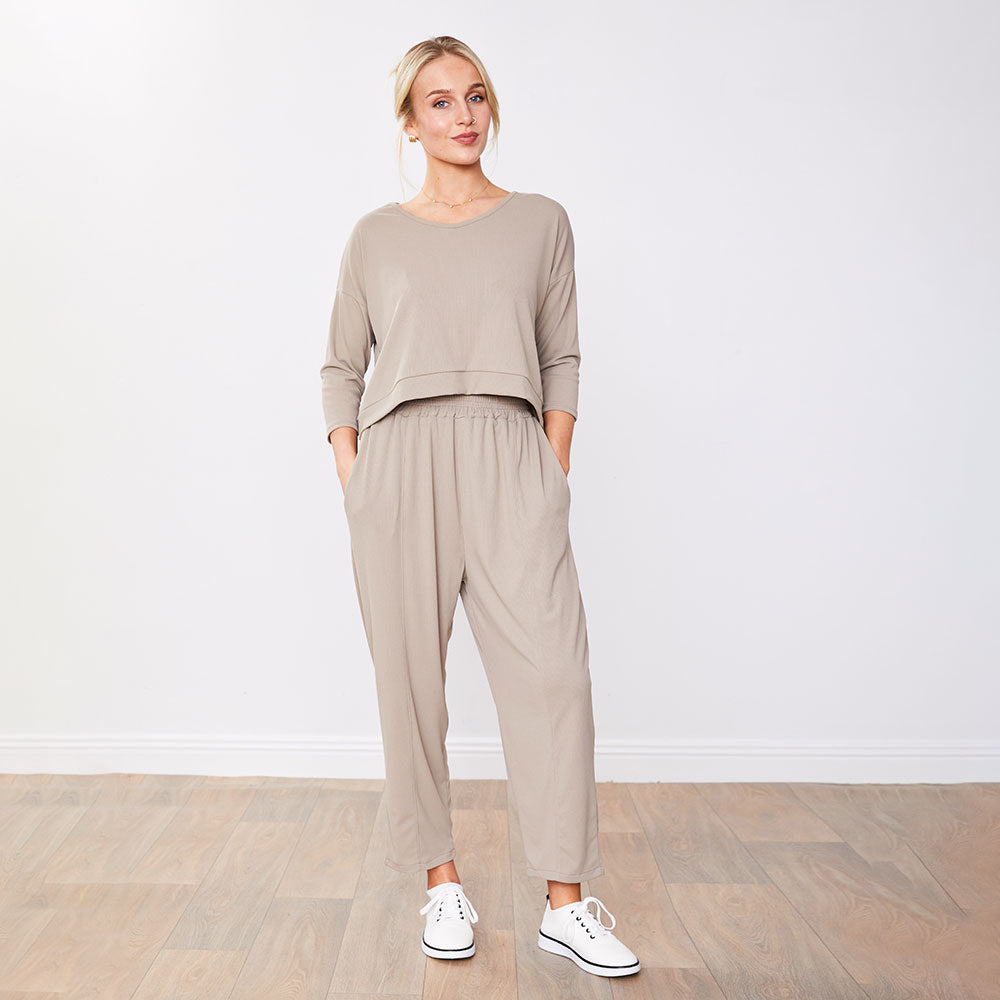 Julia™ |  Stil och komfort varje dag ! (Mandel)