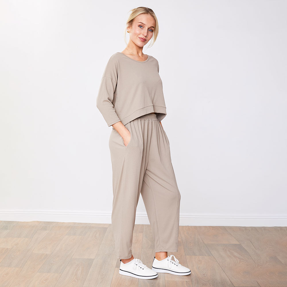 Julia™ |  Stil och komfort varje dag ! (Mandel)