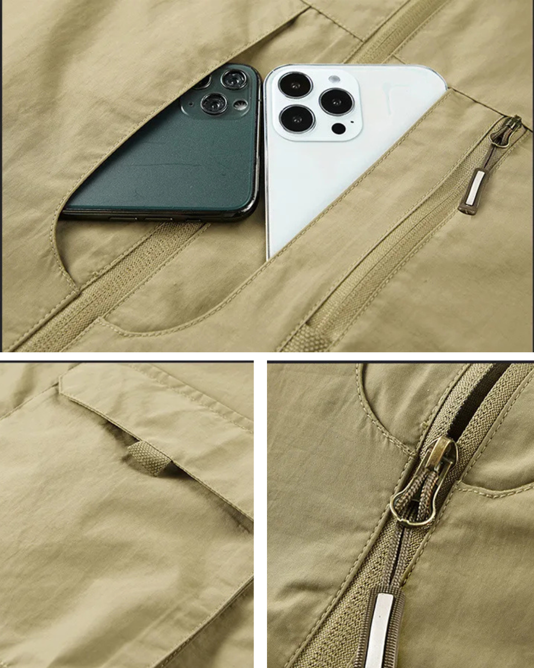 Torin™ – Funktionell Herrväst | Stilren, Lätt & Full av Fickor