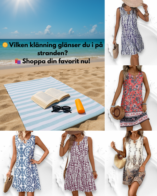 Novi™ | Fängslande Boho Sommarklänning🌸☀️