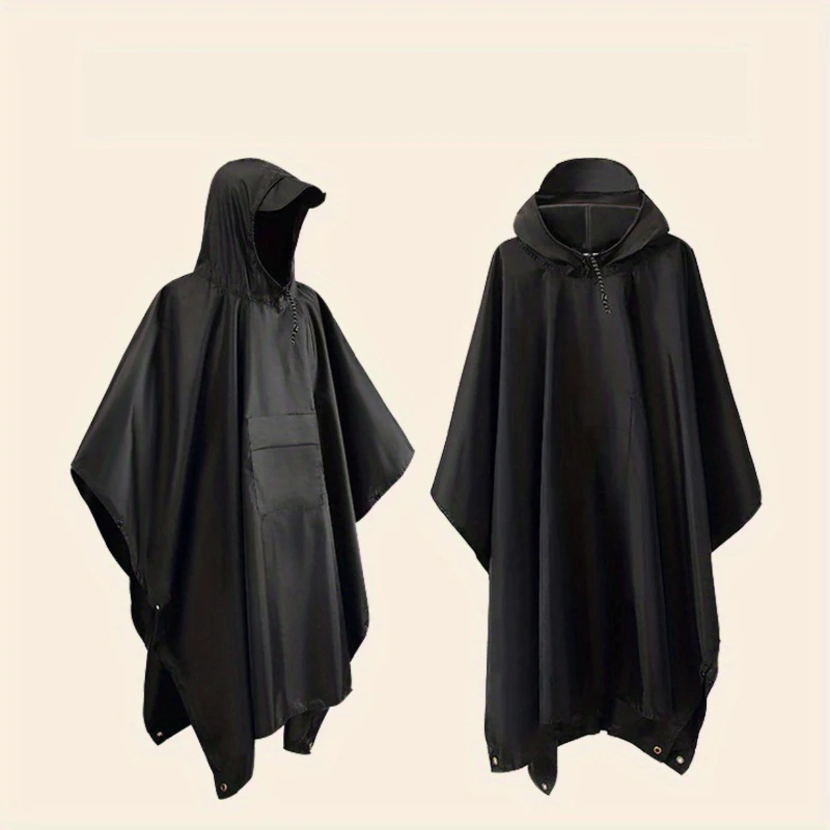 Speciell™ - 3-i-1 Multifunktionell Regnponcho med Huva