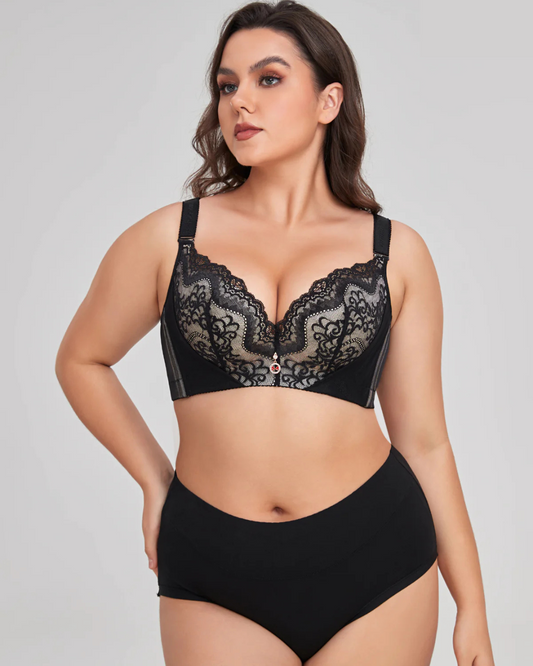 Bellano™ – Förförisk Push-Up BH med Fin Spetsdetalj