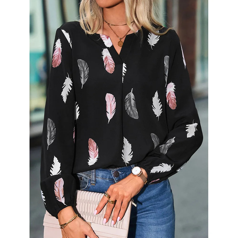 Ella™ | Elegant Chiffonblus ✨