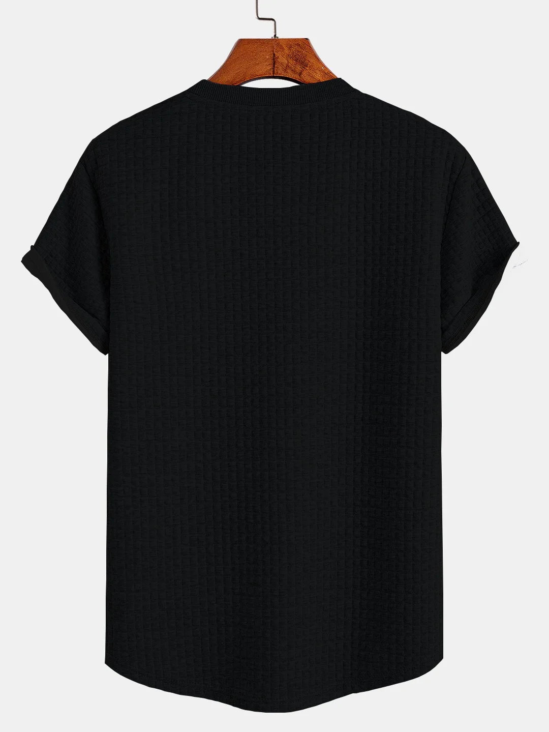 Martin™ - Sommarset – Stilren Waffle T-shirt & Shorts i 2 delar