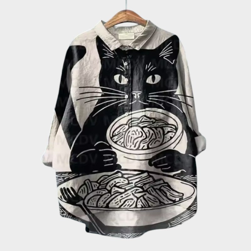 Vilma™ | Bluse Katt 1