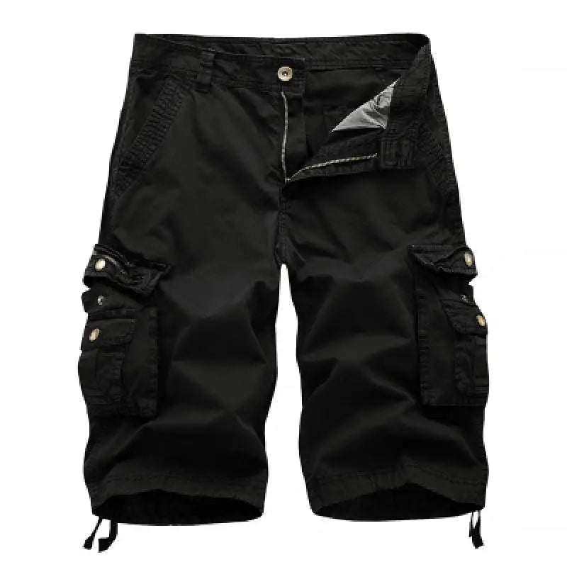 Jens™ | Bomulls-Cargoshorts med Fickor