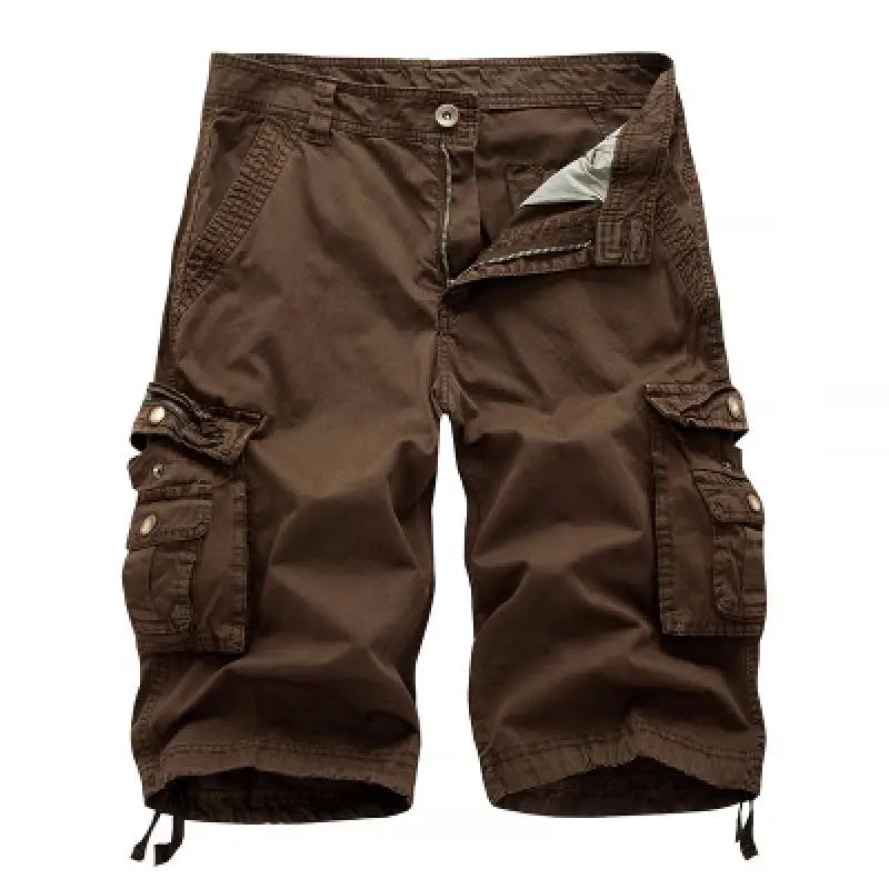Jens™ | Bomulls-Cargoshorts med Fickor