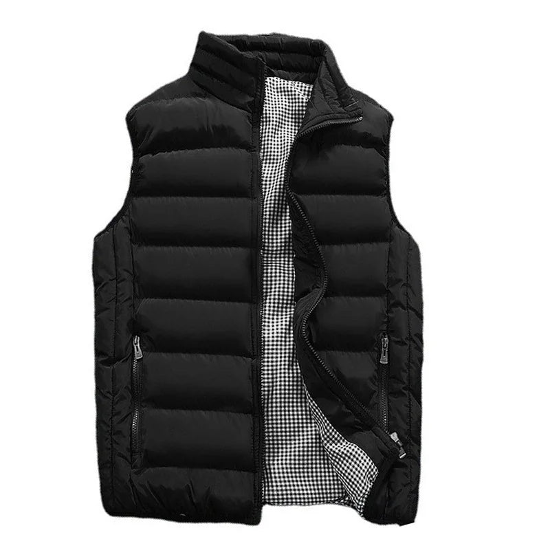 Mikael™ Bodywarmer – För de lite kyligare dagarna, stiligt och skönt varm! - svart