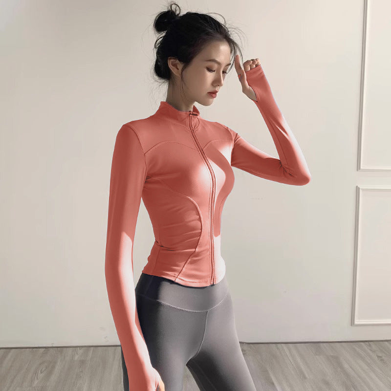 Tova™ Snabbtorkande Träningsjacka – Perfekt för Yoga & Motion!