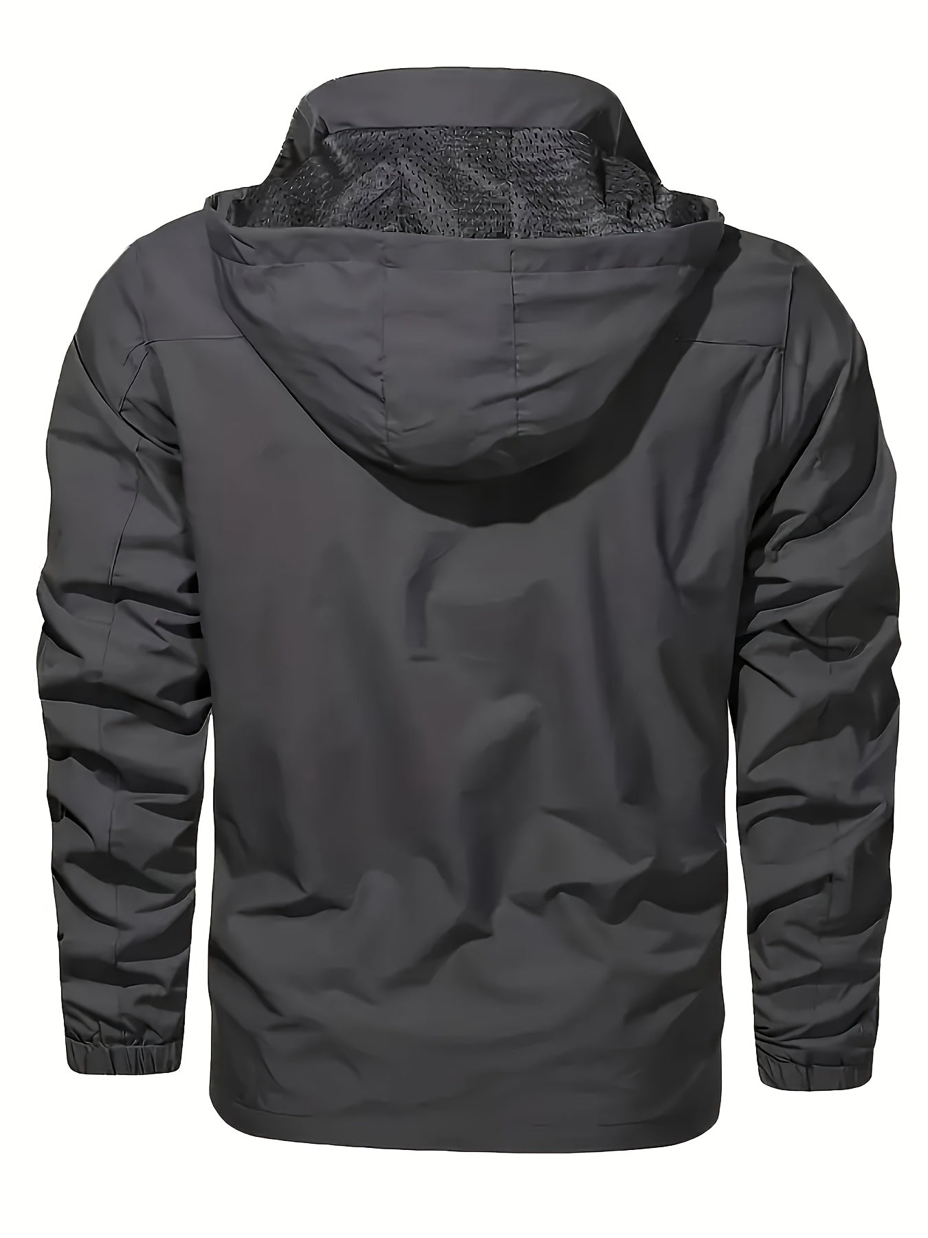 Johannes™ - Herr Lätt Vindtålig Jacka med Huva – Perfekt för Cykling & Fiske!