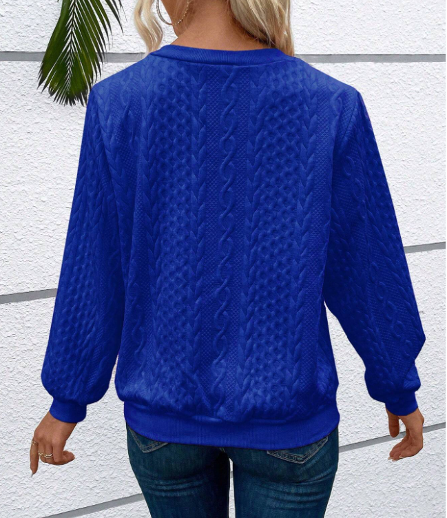Kim™ | Stilren sweatshirt med dragkedja – Komfort & trend i ett!