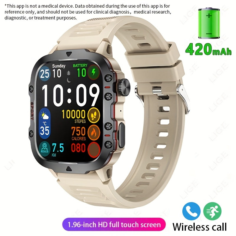 Morgan™ Sport Smartwatch – IP68 Vattentät | 100+ Sportlägen