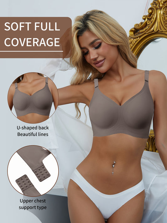 Brabo™ | Bekväm Sömlös Push-Up BH – Osynlig, Mjuk & Krångelfri