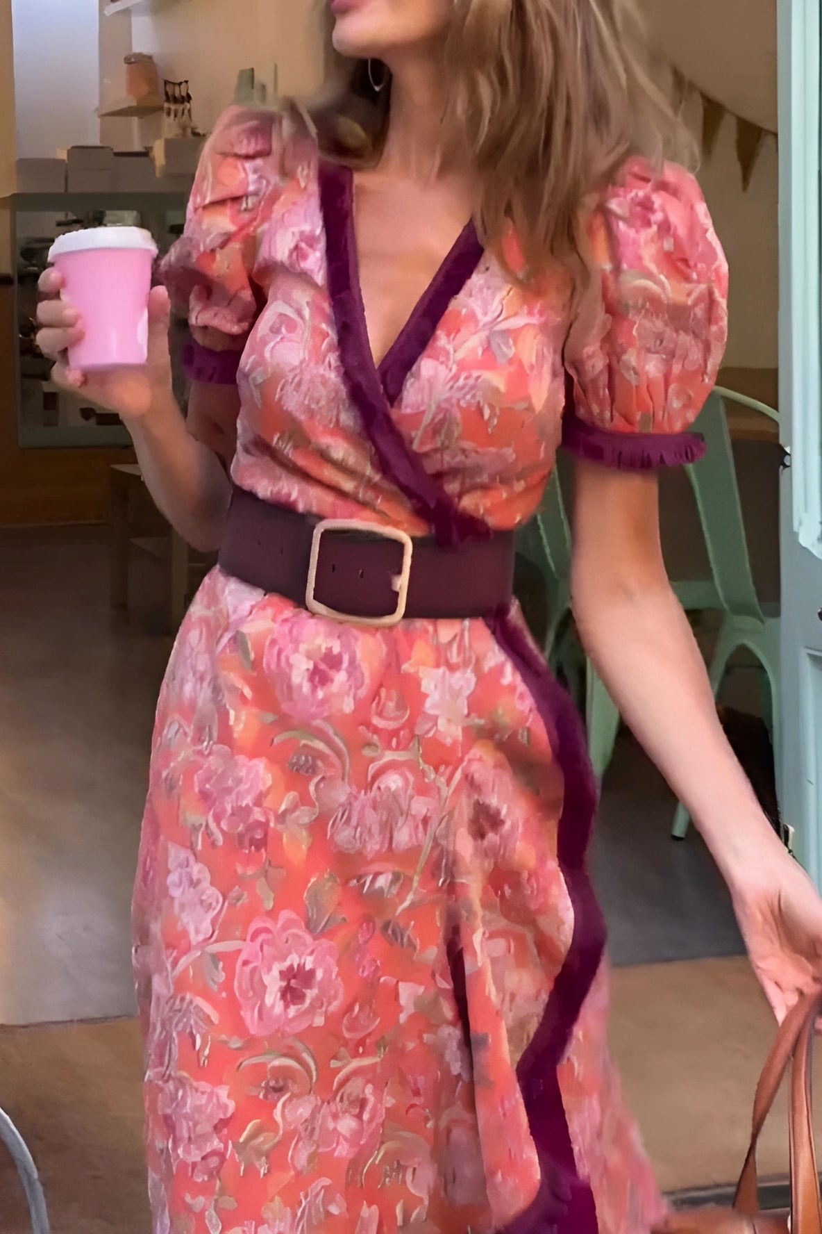 Romy™ | Elegant Maxiklänning i Mjukrosa – Feminint, Lätt & Tidlöst