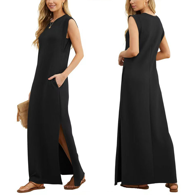 Ilona™ | Somrig Bekväm Klänning