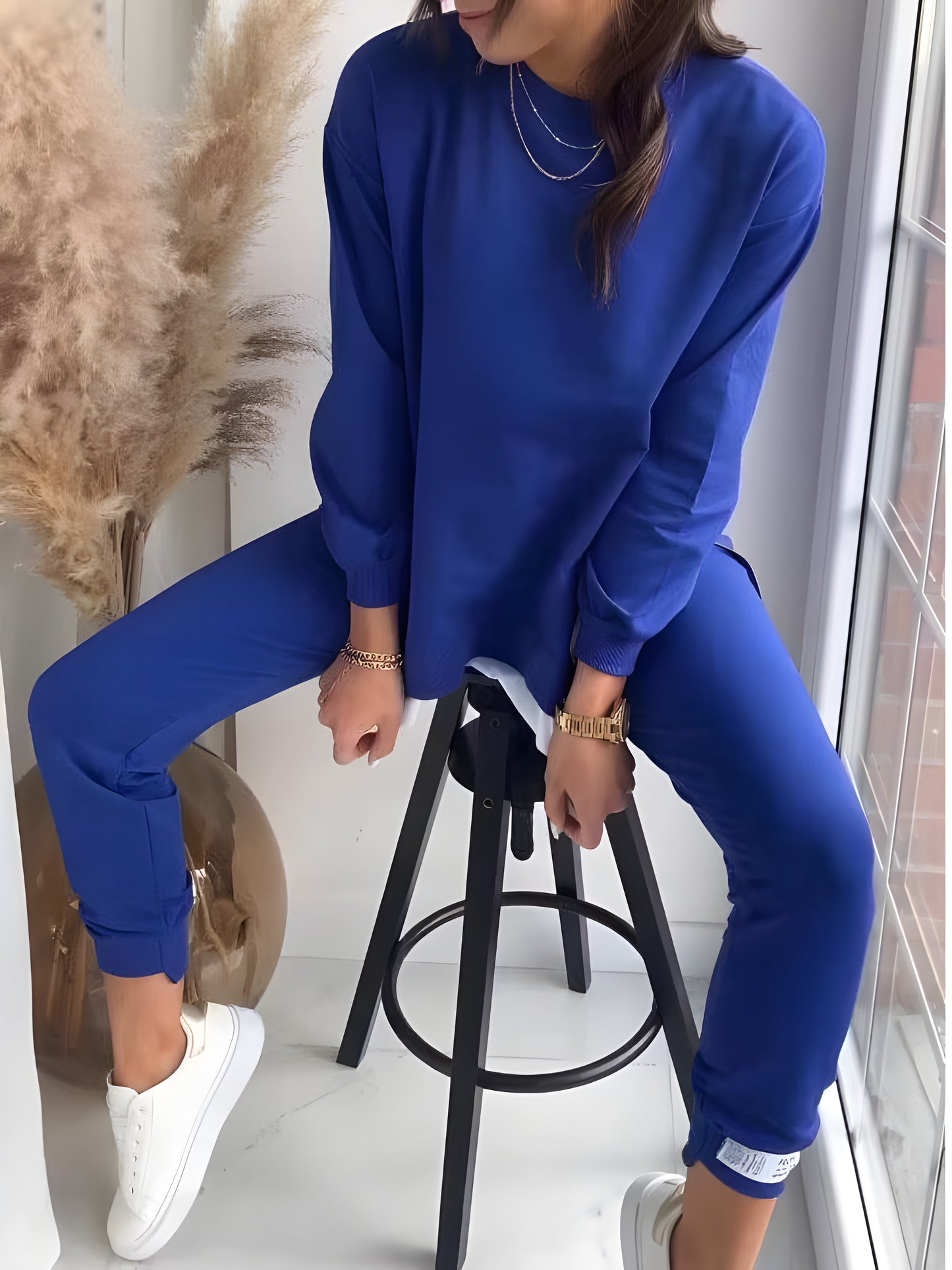 May™ |Luxe Sweatshirt & Byxset – Sommardagar fyllda med komfort och stil