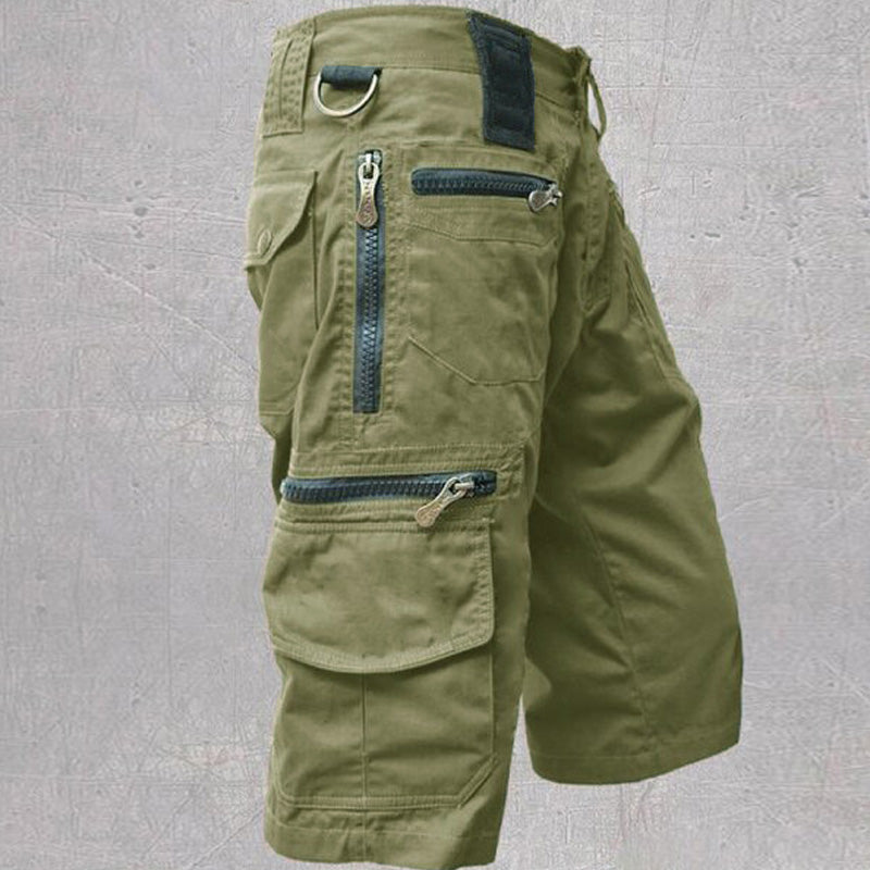 Lars™ Cargoshorts – Sval bomullsblandning