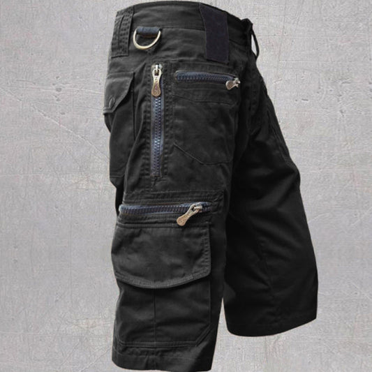 Lars™ Cargoshorts – Sval bomullsblandning