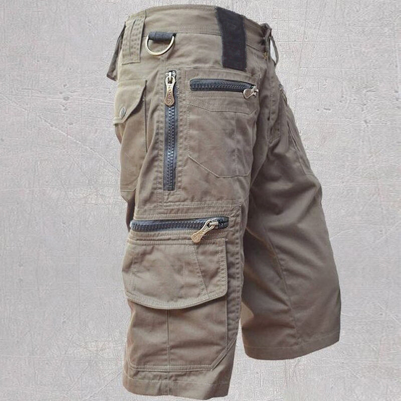 Lars™ Cargoshorts – Sval bomullsblandning