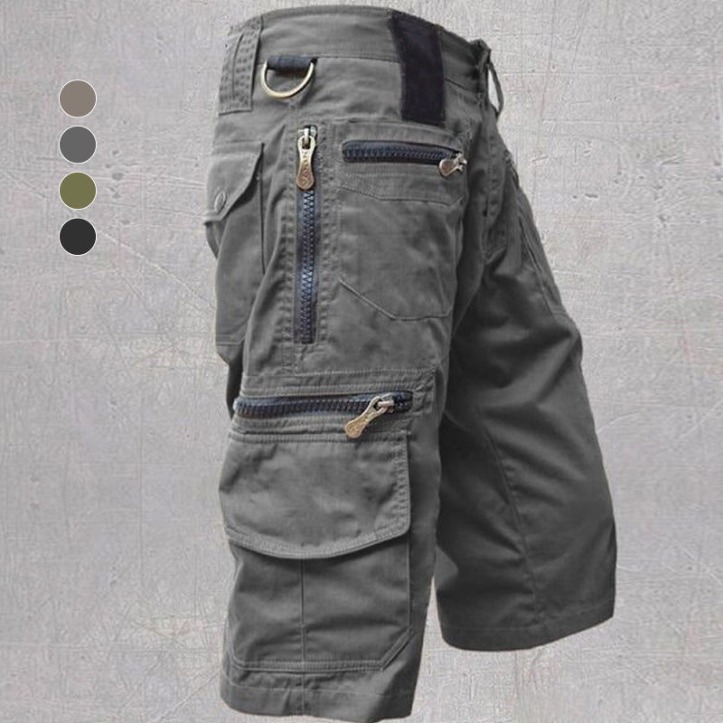 Lars™ Cargoshorts – Sval bomullsblandning
