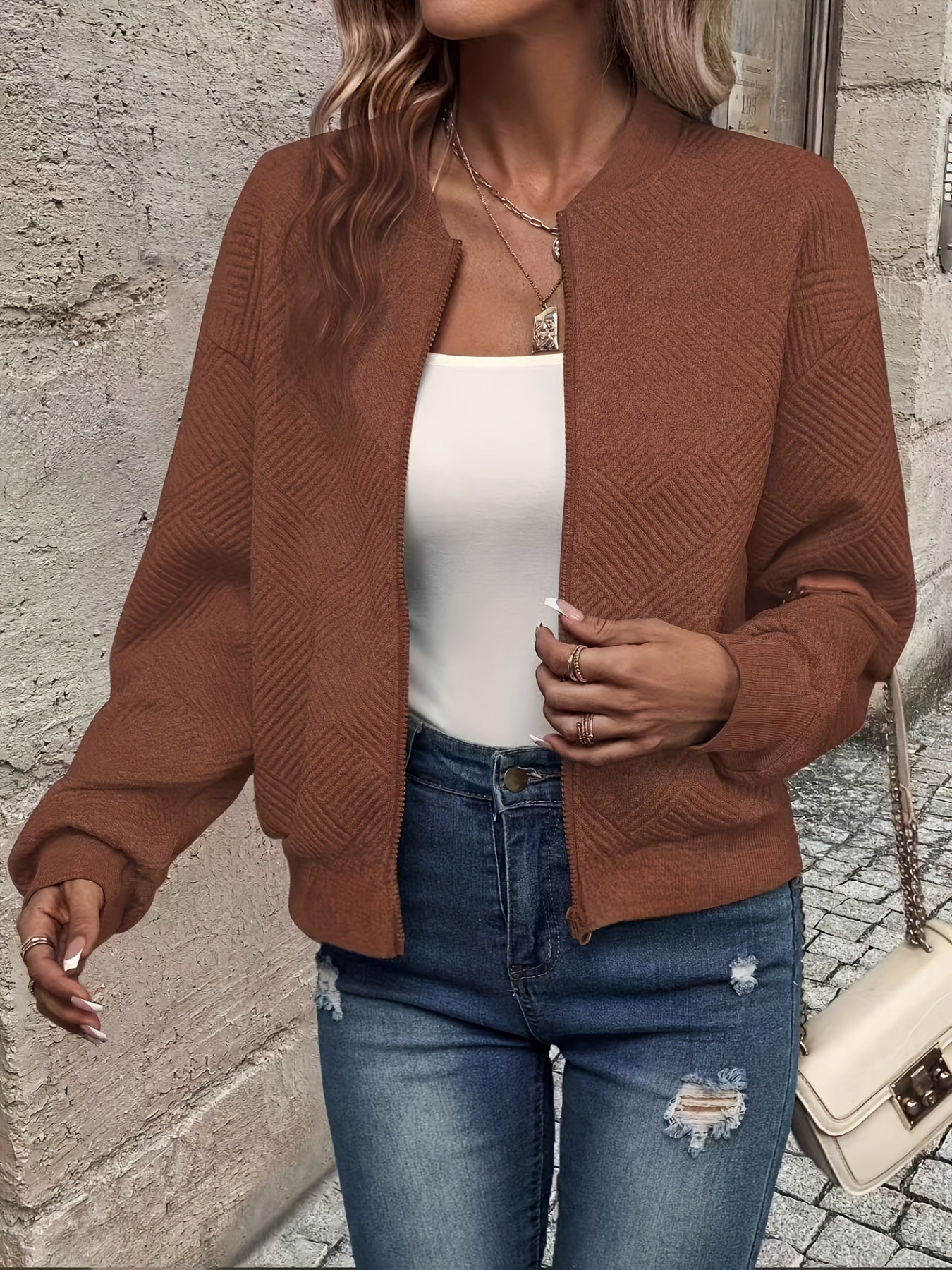 Sandra™ | Lätt Sommarjacka med Dragkedja (40% Rabatt)