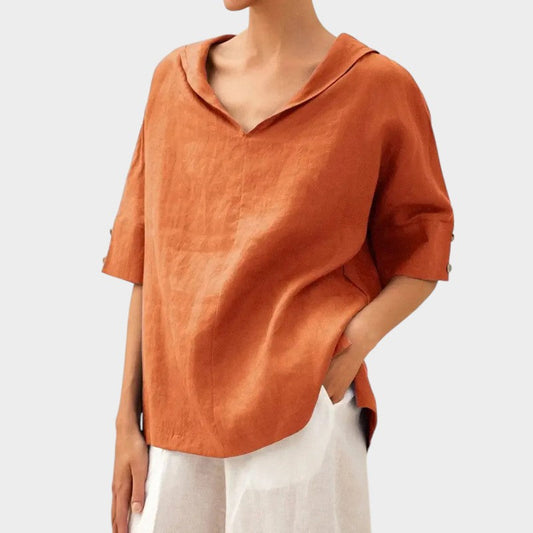 Ayla™ | Bluse Orange
