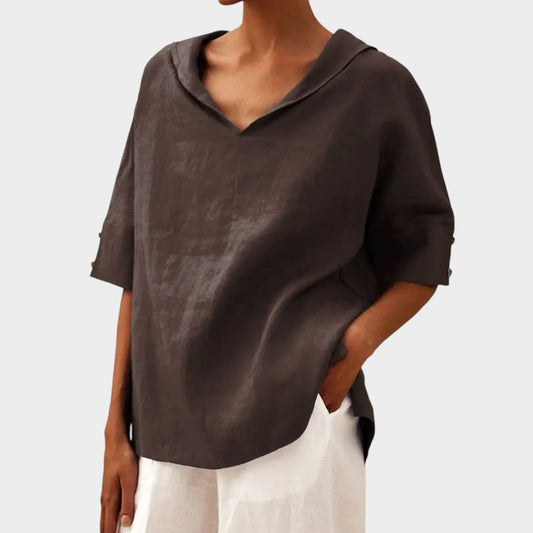 Ayla™ | Bluse Brun