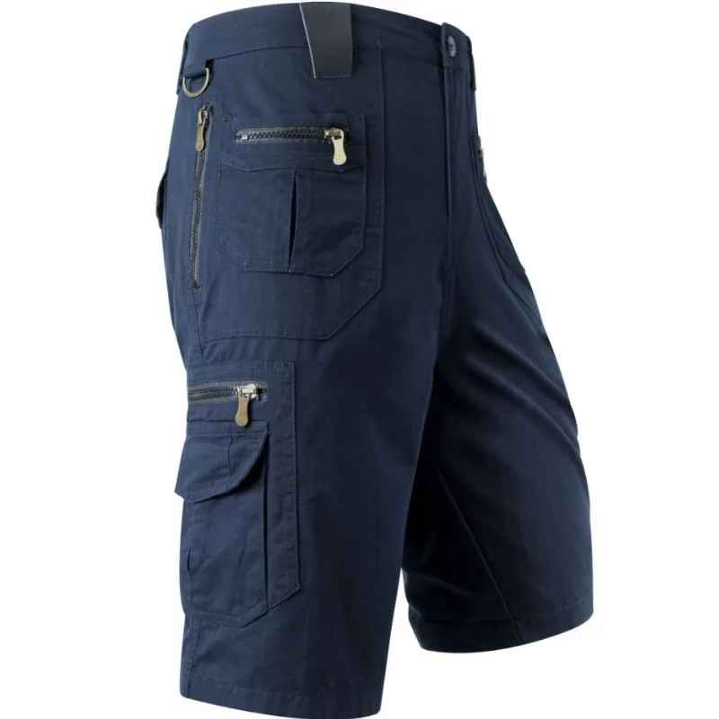 Lars™ Cargoshorts – Sval bomullsblandning