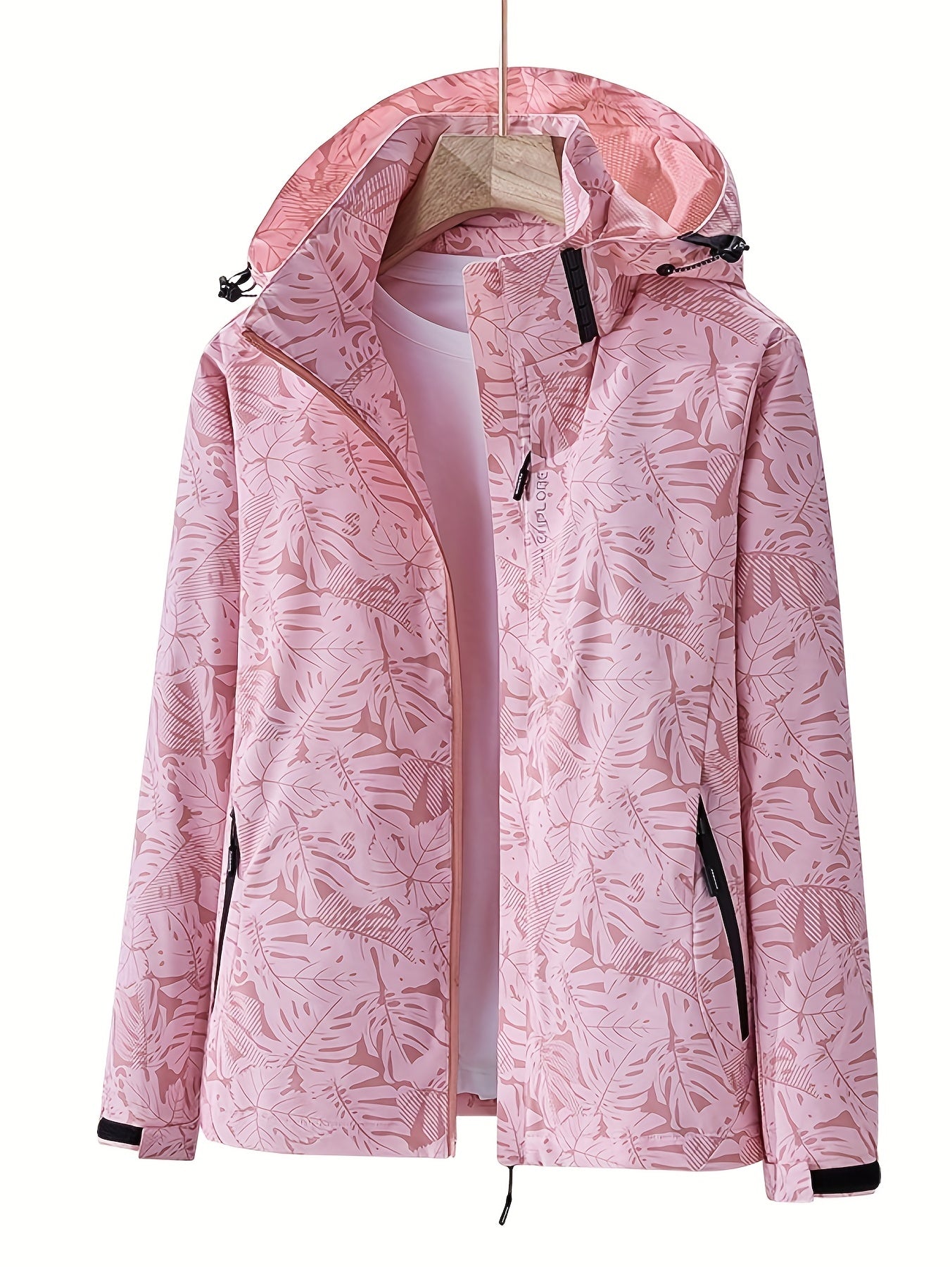 Anita™ | Vindavvisande Outdoorjacka med Kamouflagemönster