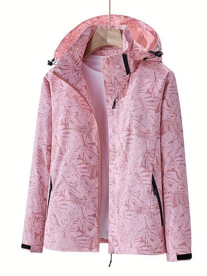 Anita™ | Vindavvisande Outdoorjacka med Kamouflagemönster