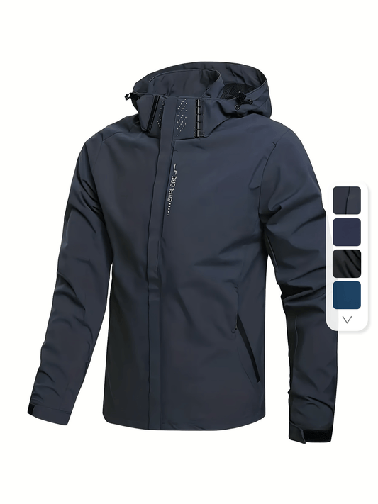 Kjell™ - Lätt Outdoorjacka med Avtagbar Huva