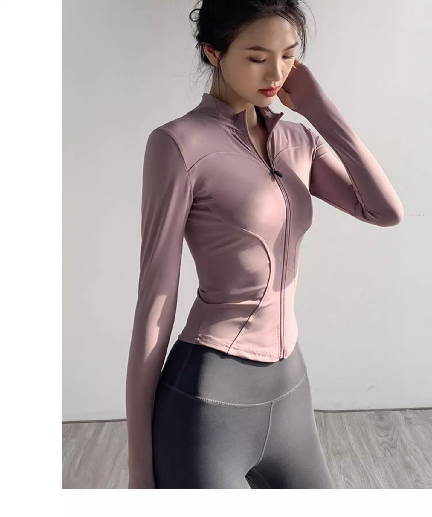 Tova™ Snabbtorkande Träningsjacka – Perfekt för Yoga & Motion!
