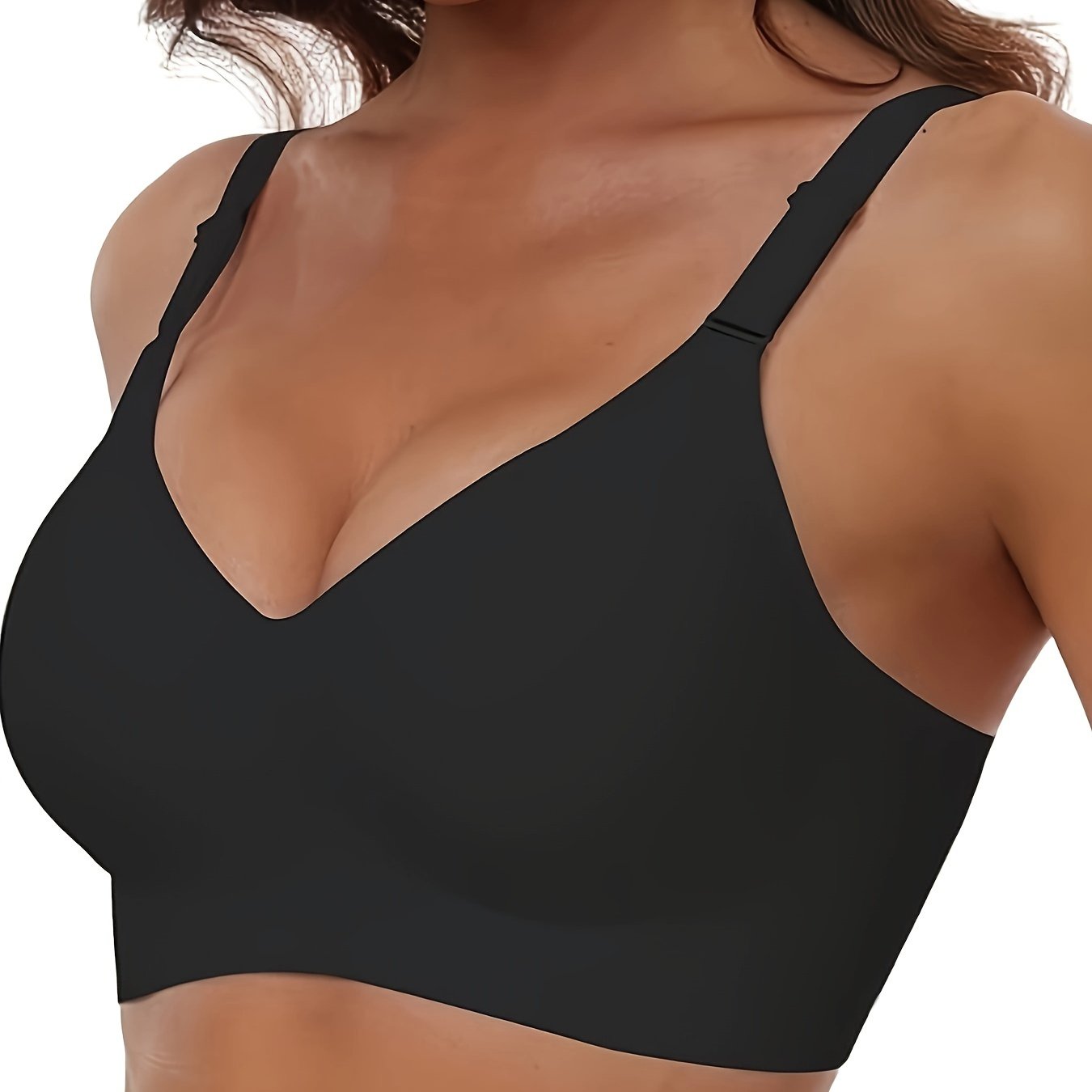 Brabo™ | Bekväm Sömlös Push-Up BH – Osynlig, Mjuk & Krångelfri