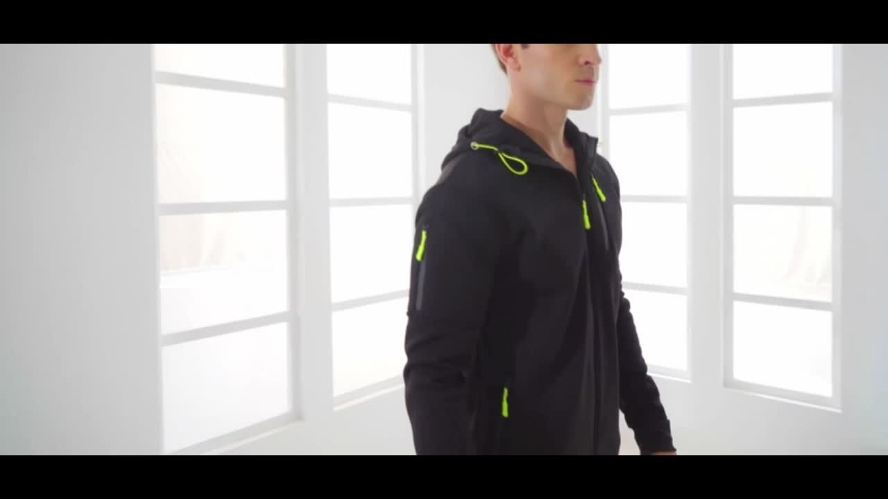 Arne™ – Herr Hoodie med Dragkedja för Vår och Höst